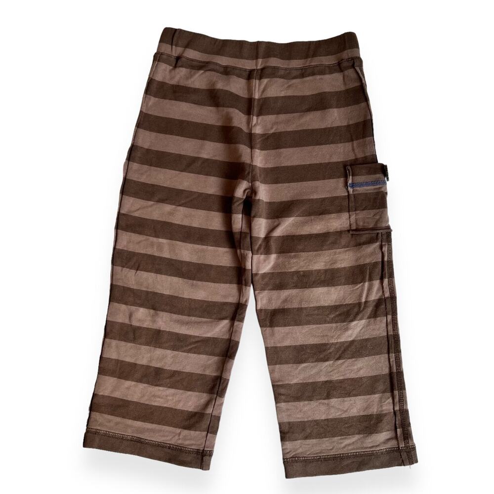 The Good Ones Brown Striped Lounge Pants Kids 2T